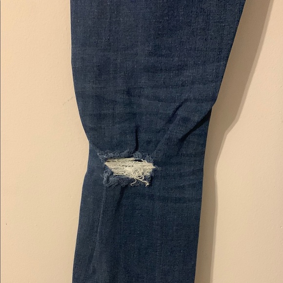 American Eagle Outfitters Women's Blue Distressed Jeans - Picture 12 of 16